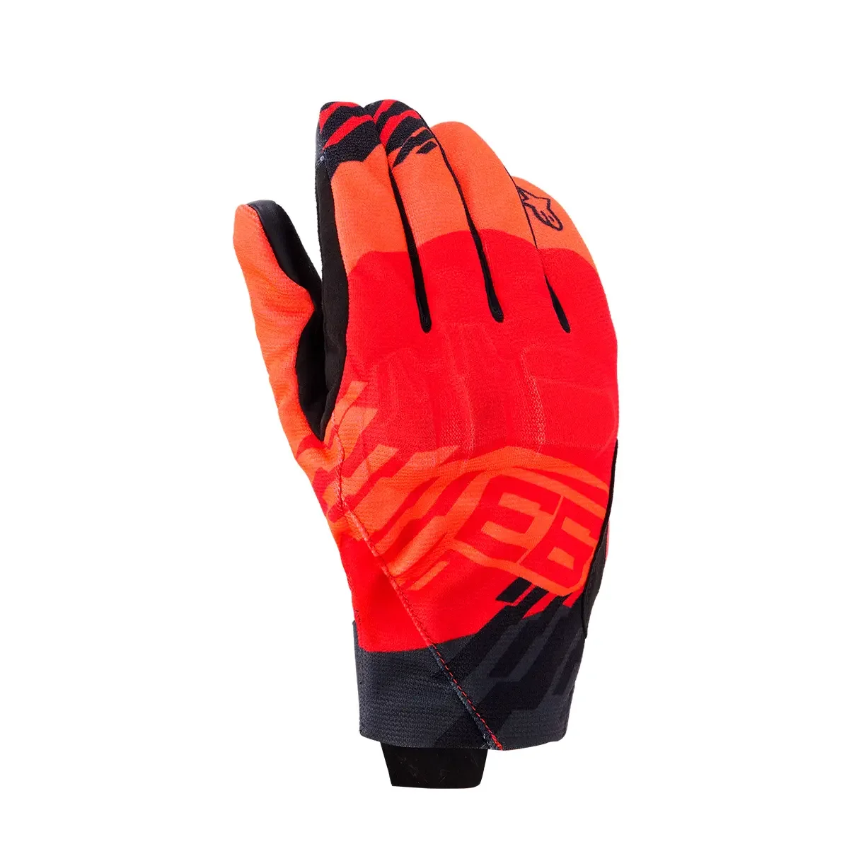 Luva Alpinestars Reef V2 Vermelho Flúor/Vermelho - Spinelli Motos